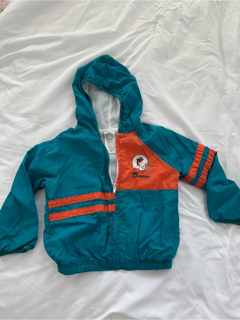 VINTAGE 4T NFL Dolphins Kids Jacket